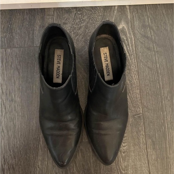 STEVE MADDEN leather booties - Picture 3 of 3